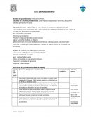 LISTA DE PROCEDIMIENTO - BAÑO DE ESPONJA