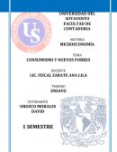 Consumismo y nuevos pobres