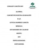 CUESTIONARIO DE ESTANDARES DE CALIDAD