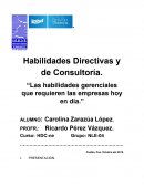 Habilidades gerenciales que requieren las empresas