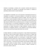 Que se entiende por ambiente de aprendizaje