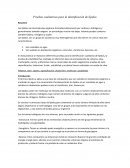 Pruebas para la identificación de lipidos