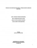 PROYECTO DE INVESTIGACIÓN OFERTA Y PRODUCCIÓN DE ARROZ EN MONTERÍA