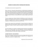 INFORME DE COMPILACIÓN DE INFORMACIÓN FINANCIERA