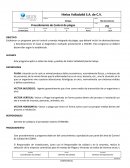 Machote para Procedimiento operacional