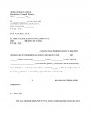 Modelo de Amparo Directo