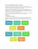 Geografía física, política y económica
