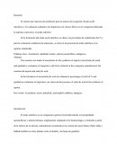 Informe organica Resumen