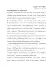 FILOSOFÍA Y ARQUITECTURA. Página 1