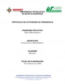 UN NUEVO PORTAFOLIO DE ACTIVIDADES DE APRENDIZAJE