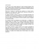 Justificacion de bananas