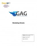 Marketing Directo - Comercializadoras