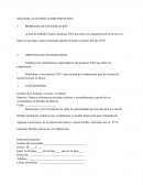 Una Segunda actividad investigacion de mercados