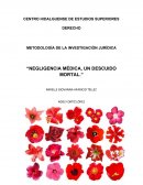 NEGLIGENCIA MÉDICA, UN DESCUIDO MORTAL