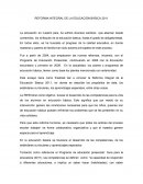 REFORMA INTEGRAL DE LA EDUCACIÓN BÁSICA 2011 reseña