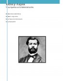 Henry Fayol y sus Aportes en la Administración.