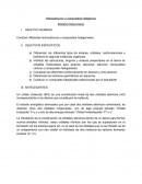 Informe Construir diferentes hidrocarburos y compuestos halogenados.