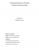 Ejemplo de Calcular la densidad y masa del gas CO2 producido por ¼ de tableta de tabcin.