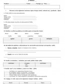 Una gran Prueba diagnóstica lenguaje 5°Año Básico