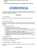RGANISMO PÚBLICO DESCENTRALIZADO DEL GOBIERNO DEL ESTADO A TRAVÉS DE LA SECRETARÍA ACADÉMICA Y LA COORDINACIÓN DE TITULACIÓN