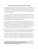 ENSAYO SOBRE LAS LEYES DE MINERIA NO RESPETAN LOS DERECHOS HUMANOS - GUATEMALA