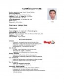 CURRÍCULO VITAE Jorge Gómez