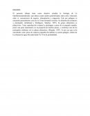 Estudiar la biología de La Opisthonemamedirastre