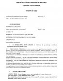 Un ejemplo de un Reporte de caso