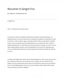 Resumen de A sangre fría