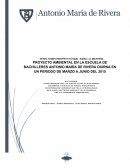 Tesis de Proyecto ambiental