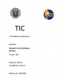 Actividad de Aplicacion TIC
