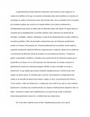 Matriz productiva globalización