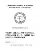 TRIBUS URBANAS Y SU INLFUENCIA ESTUDIANTIL EN EL BARRIO LOS LAURELES DE ASUNCION