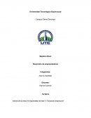 Informe de los libros “El emprendedor de éxito” e “Innovación empresarial”