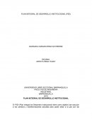 PLAN INTEGRAL DE DESARROLLO INSTITUCIONAL (PIDI)
