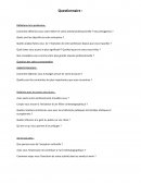 Définition de la profession