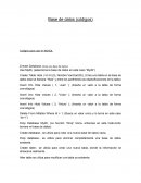 Codigos para usar en MySQL