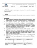 PROCEDIMIENTO PARA VERIFICACION DE EQUIPOS