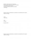 Diagnostico integral de la problemática socio ambiental en la comunidad Brisas del Aeropuerto, Maturín Edo. Monagas