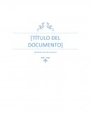 PROYECTO DE EMPRESA: GUARDERIA INFANTIL EN EL MUNICIPIO DE CHIA