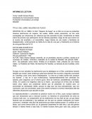 SINOPSIS DE LA OBRA: El libro “Mujeres de fuego