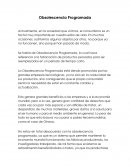 OBSOLESCENCIA PROGRAMADA.nuestro estilo de vida