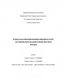 El asma como enfermedad hereditaria detectada en la Urb. Los Chaimas sector las casitas Cumaná- Edo- Sucre 2014-2015