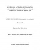 Corrupción actual en el municipio de Tampico
