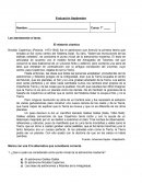 Evaluación Septiembre Lenguaje