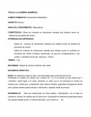 TÍTULO: LA CARRERA NUMÉRICA