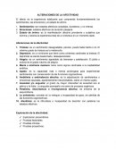 Alteraciones de la afectividad