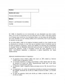 Las finanzas en el contexto mundial