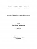 TEORIAS CONTEMPORANEAS DE LA ADMINISTRACION