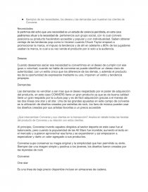 Caso practico Converse. Página 1